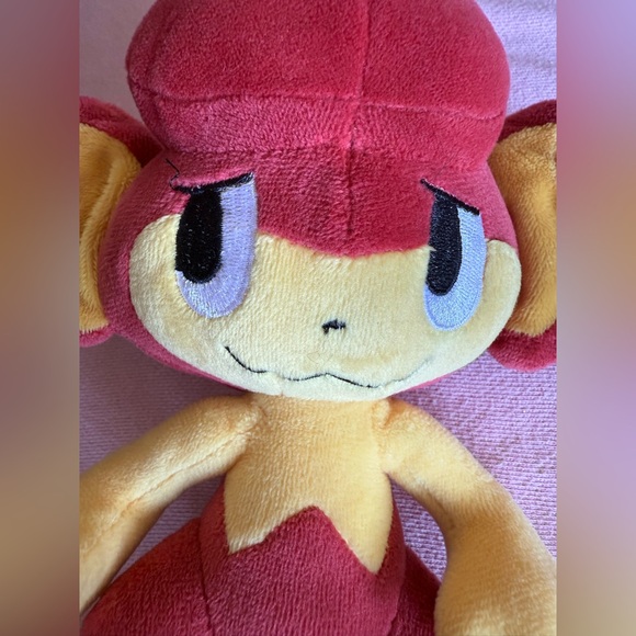 Pokemon CENTER Company International PANSEAR 9” POKEDOLL Plush Doll Toy 2011 - Picture 2 of 6